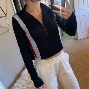 Long Sleeve Crop Top